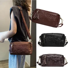 Сумка из натуральной кожи, женские сумки-мессенджеры, роскошные сумки, женские сумки, дизайнерская маленькая сумка на плечо для женщин, сумка-Кроссбоди с кисточками