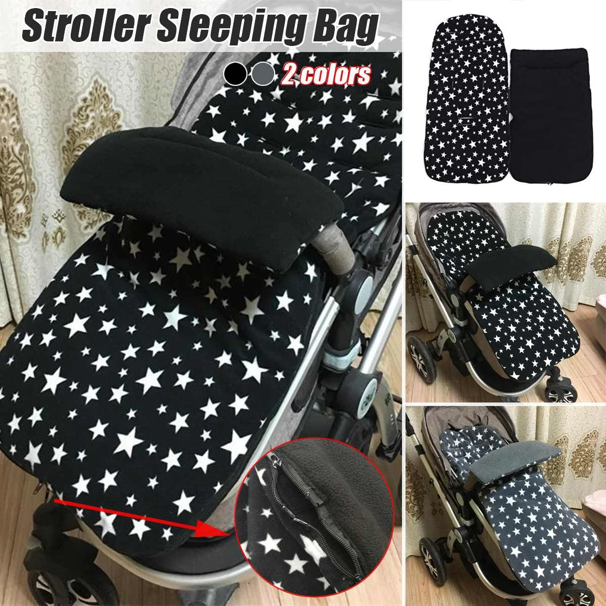 fleece sleeping bag baby