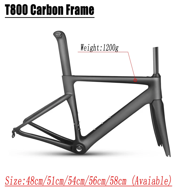 Perfect CATAZER 700C Road Bike Super Light T800 Carbon Frame Racing Road Bicycle Carbon Wheelset 22 Speed Professional Road Bike 4