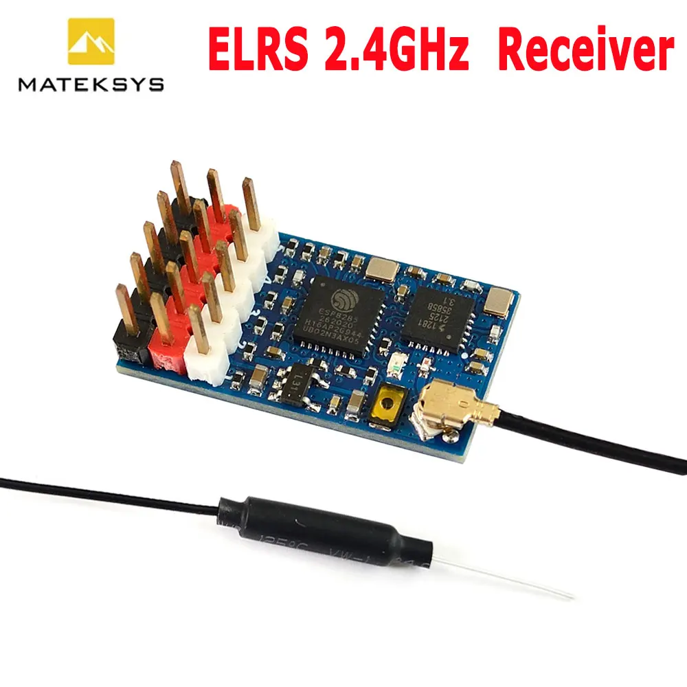

Приемник Matek System Mateksys ELRS-R24-P ELRS 2,4 ГГц для Дронов RC FPV