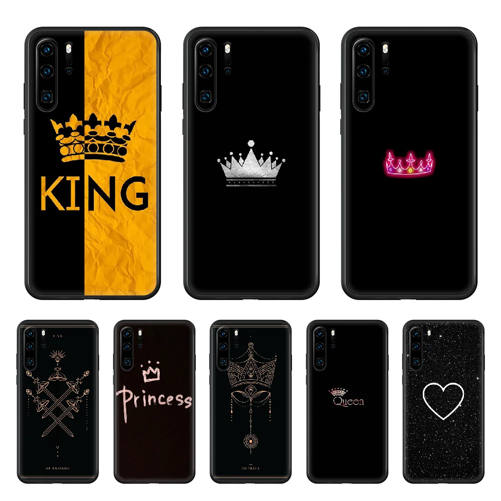 

Diablo Crown Style Case Phone case For Huawei P 30 10 20 40 Lite Smart Z Pro 2019 black back painting funda tpu hoesjes pretty