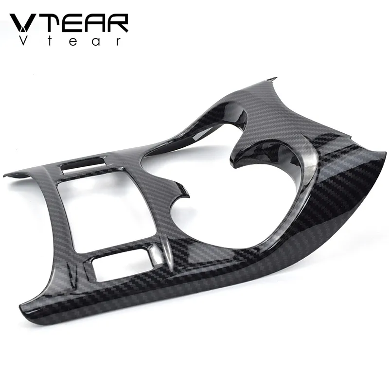 Vtear для ниссан кашкай j11 Nissan Qashqai J11 Dualis 2 подстаканник крышка декоративная отделка внутренняя декоративная центральная консоль аксессуары Запчасти