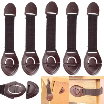 

10Pcs/Lot Child Lock Protection Of Children Locking Doors For Children's Safety Kids Plastic Lock best selling