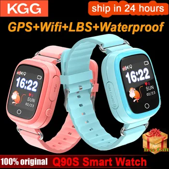 

Q90S Smart Watch GPS Child Waterproof Phone Position Children Watch Color Touch Screen WIFI SOS Smart Baby Watch Andriod IOS