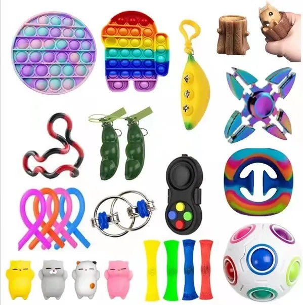 Figet-Toys Anti-Stress-Toy-Set Marble Relief Sensory Girl Adults Children Gift