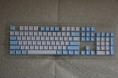 G610blue white Ключ крышка s Механическая клавиатура музейный персональный светильник PBT logitech g610 Cherry mx 8,0 Phil пиратский корабль 104 ключ крышка - Цвет: G610blue white