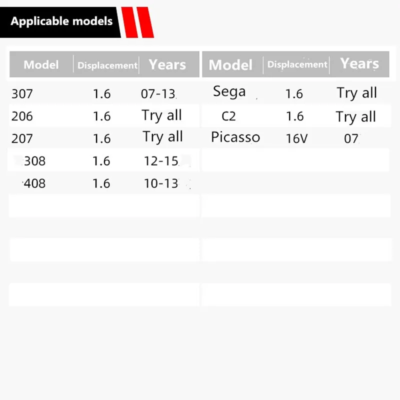 Nadaje się do Citroen C4Picasso Peugeot 206 207 307 308 Partner filtr powietrza podłączenie gaźnika wąż rura gazowa interfejs 1436G6