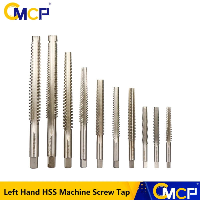 High Quality TR8/10/12/14/16 Trapezoidal Thread Tap HSS Machine Screw Left Hand Metric Mchine Taps Drill Bits | Инструменты