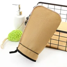 2 шт. перчатки для душа и ванной отшелушивающая моющая кожа спа массаж для тела для душа щетка для чистки YUF99