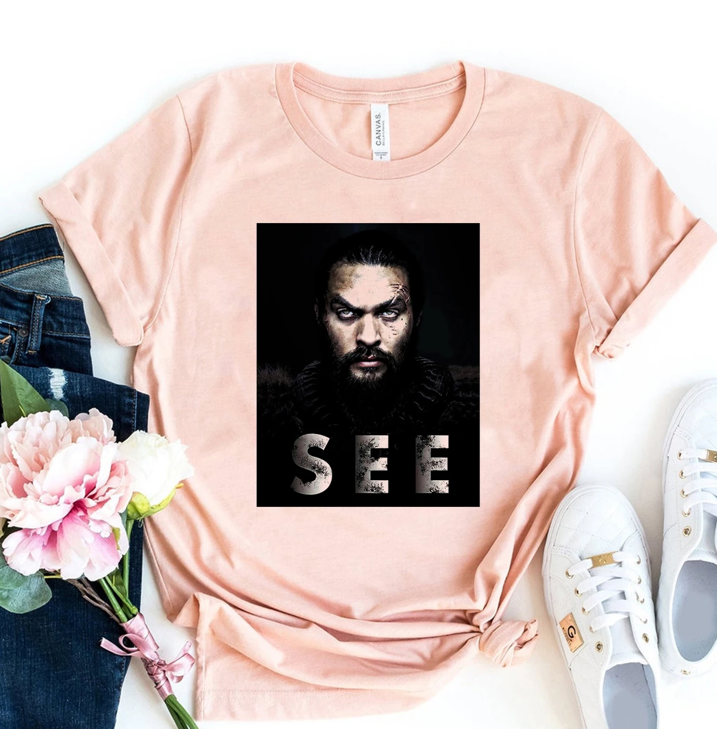 2022 See Tv Show T Shirt See Season 2 Shirt Women Clothes Female Clothing Baba Voss Tshirt  Harajuku Streetwear Tees Top