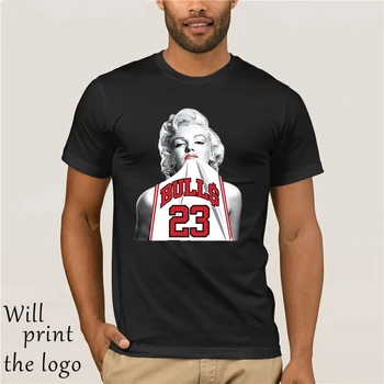 

NEW Fashion 3D Print T-shirt Hot Marilyn Monroe Bite Chicago Bulls Men