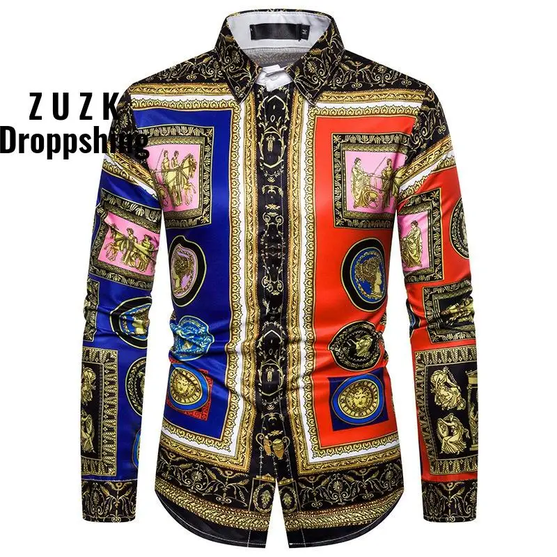 ZUZK  2020 New Retro Court Wind Men