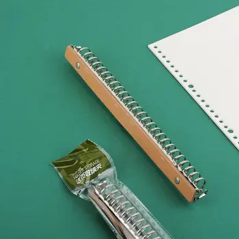 

B5 26 Holes Metal Loose Leaf Binder Clip Hinged Ring Calendar DIY Album Scrapbook Circle for 120 Pages Paper Storage