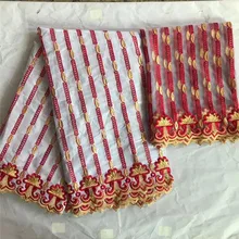 Африканская Базен Riche кружевная ткань дизайн вышитые высокое качество Французский Тюль Кружева с гипюром кружевная ткань KY12