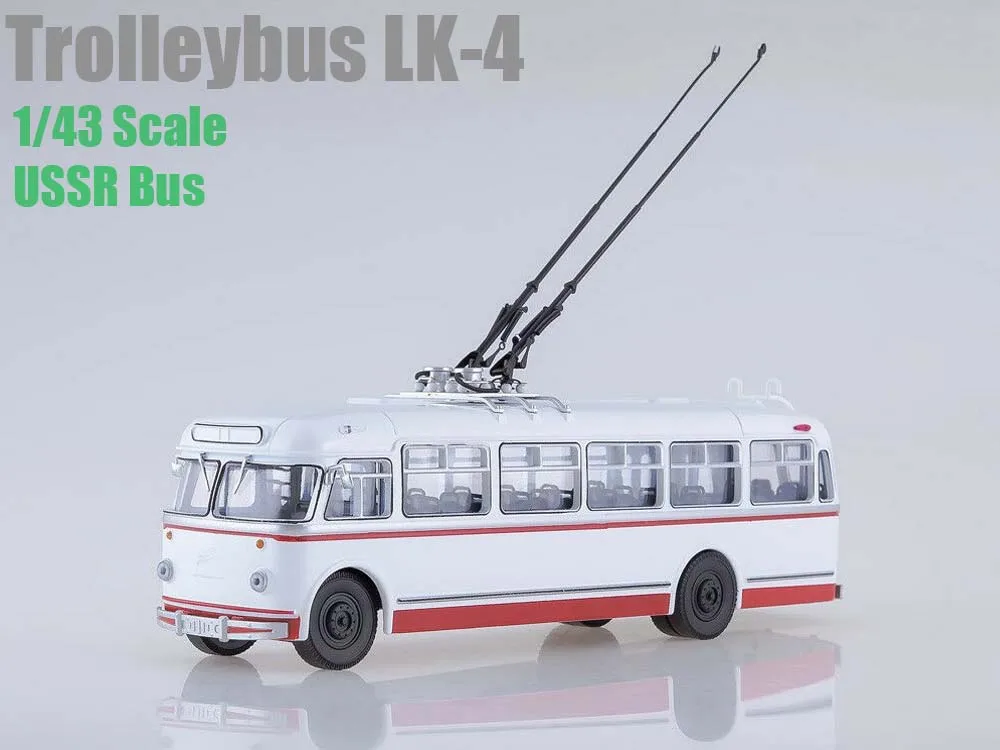 NEW EAC 1:43 Scale Trolleybus LK-2 USSR Bus Diecast model Editions Collections