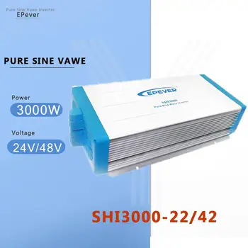 

EPever Inverter 3000W Power 24V/48V DC Convert to 220V AC Intelligent and Digital Inverter Voltage Converter for Home use