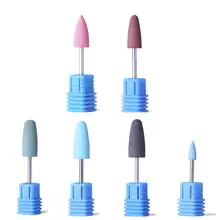 Инструмент для маникюра с силиконовой шлифовальной головкой для удаления омертвевшей кожи