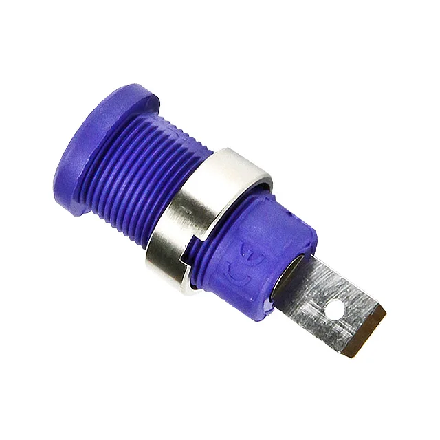 CT2238-7 CONN BANANA JACK QC фиолетовый | Электроника