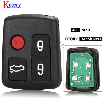 

kutery For Ford BA BF Falcon Sedan Wagon BA15K601A Keyless Car Remote 4 Buttons Keypad Replacement Car Key 433MHZ