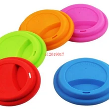 9 см силиконовые крышки для чашек, защита от пыли, защита от проливания пищевых продуктов, силиконовая сменная крышка кофейной кружки, чашка для чая и молока, герметичные крышки для уплотнения