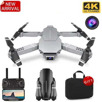 

2020 New 4K Drone Quadcopter Foldable MINI Drone Camera Ultra HD Wide-Angle WIFI FPV Height Hold Mode RC Dron Toy Gifts For Kids
