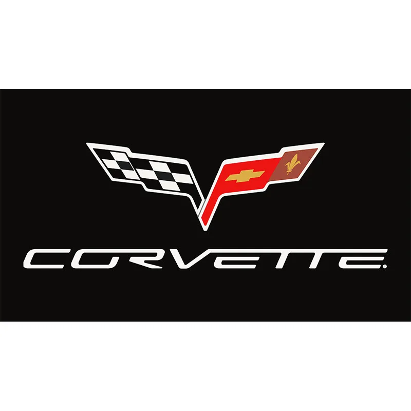 Jemony 90x150cm флаг Corvette для украшения | Дом и сад