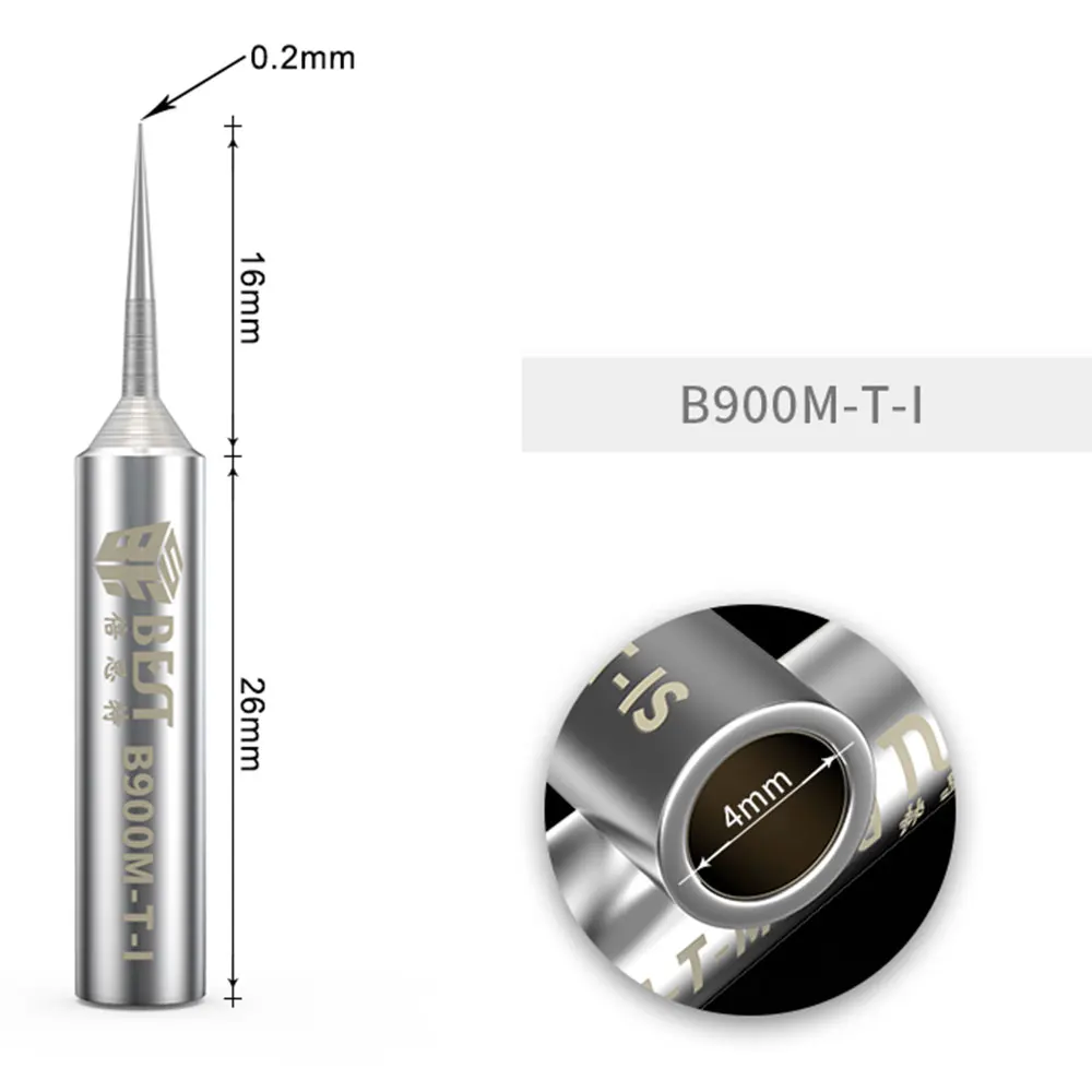 Паяльник советы B900M-T-I/B900M-T-IS бескислородной меди 0,2 мм Fly Line сварочные наконечники паяльник для Hakko 936/937 паяльная станция BGA DIY ремонтный инструмент