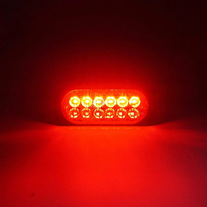 

36W 12LED Strobe Warning Light Strobe Grill Flashing Breakdown Emergency Light Car Truck Beacon Lamp Amber Traffic Light