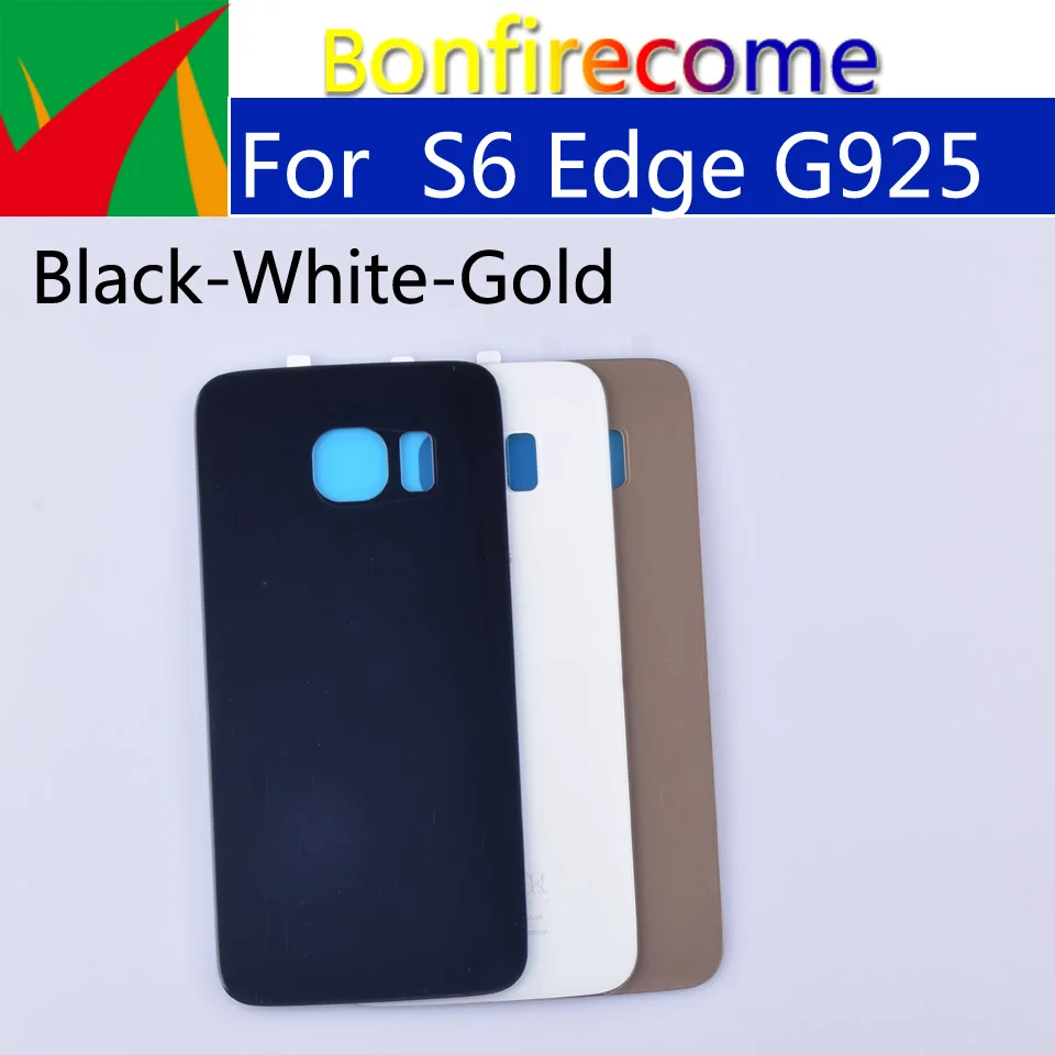 10 шт./партия S6Edge Задняя крышка батареи для samsung Galaxy S6 Edge G925 SM G925V G925P G925F G9250 задняя