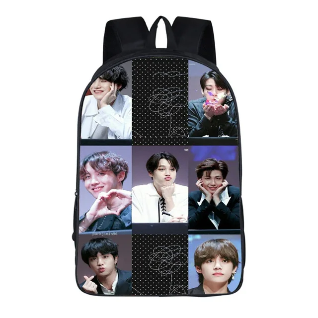 Сумка для девочек-подростков, школьный рюкзак, корейский рюкзак mochilas bangtan, портфель для мальчика, Большой рюкзак - Цвет: shoulder bag 15