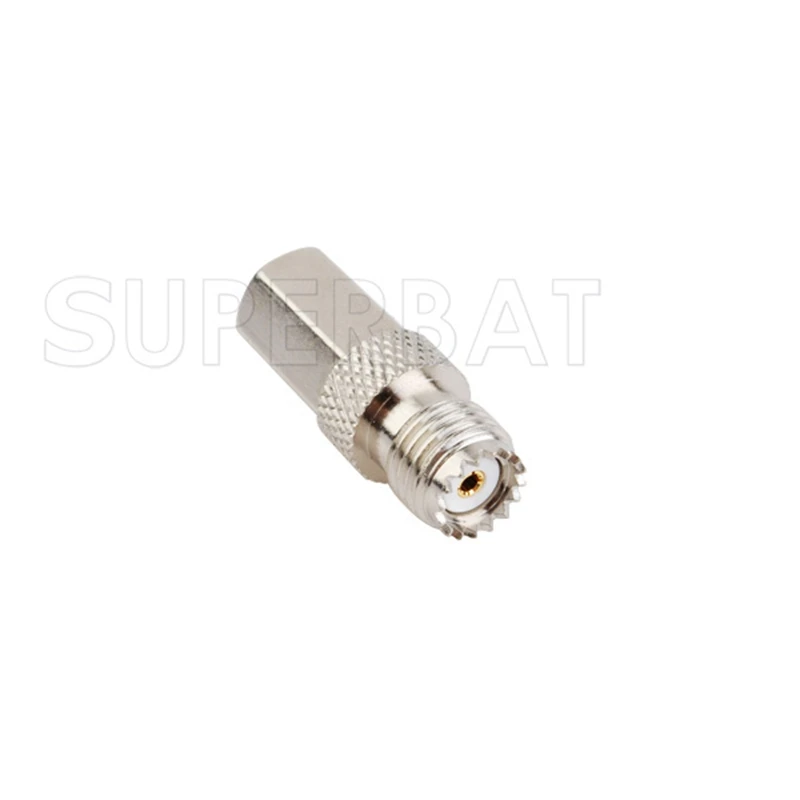 Адаптер Superbat FME Mini UHF штекер на гнездо прямой адаптер RF коаксиальный разъем|Кабели