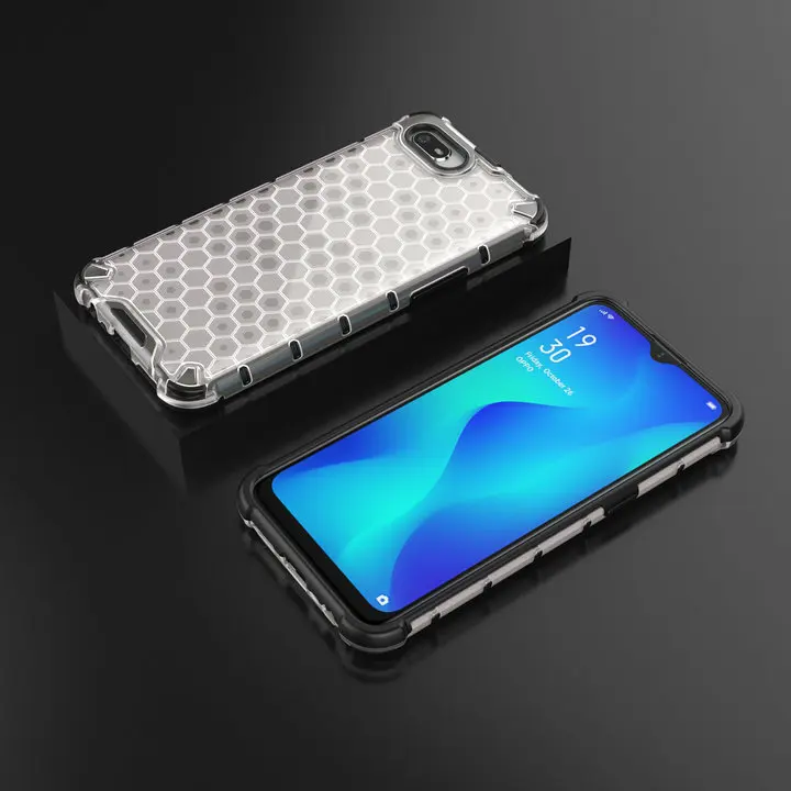 Realme C2 задняя крышка для OPPO A1K чехол TPU бампер жесткий корпус для Funda OPPO Realme C2 чехол Real Me C 2 2C A1 K RMX1941 CPH1923