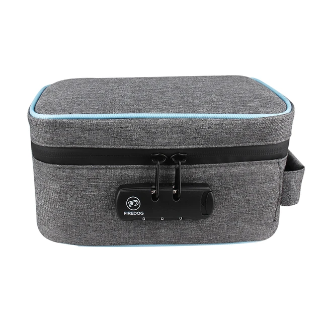 Smell Proof Bag with Combination Lock Container Storage Bag Odorless Travel  Storage Safe Smart Stash Case - AliExpress