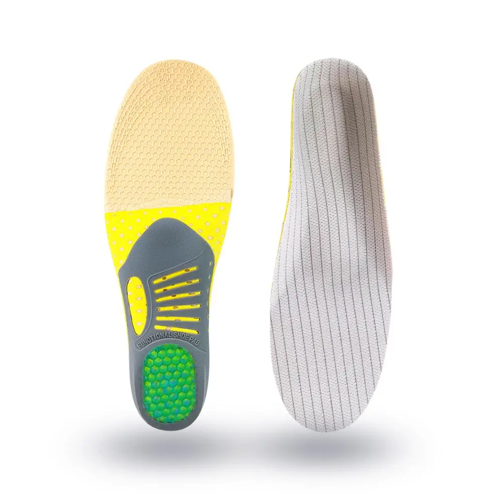 PVC Orthopedic Insoles Orthotics flat foot Health Sole Pad for Shoes insert Arch Support pad for plantar fasciitis Feet Care