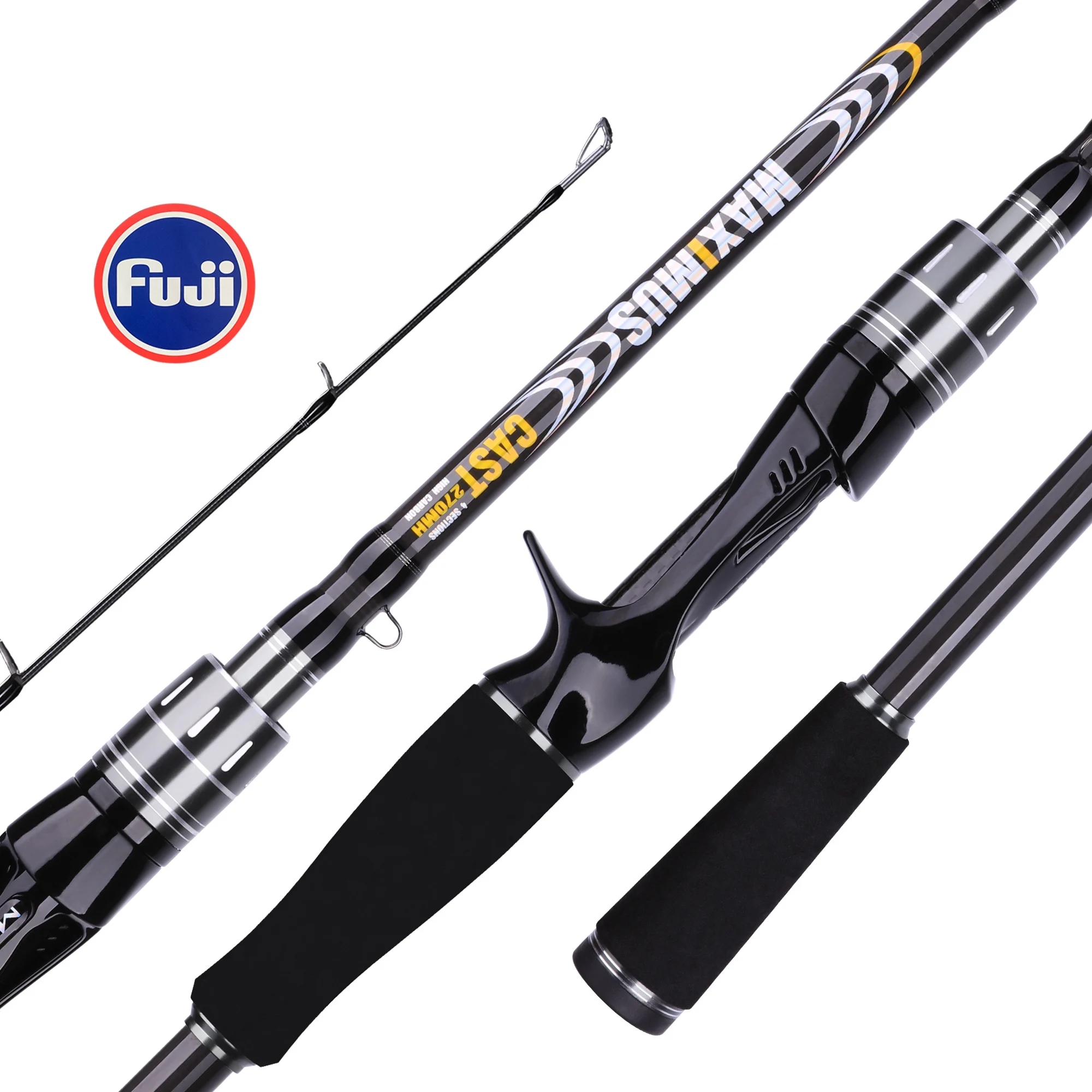 MIFINE MAXIMUS Lure Fishing Rod 1.8m 2.1m 2.4m 2.7m 3.0m30T Carbon Spinning Baitcasting FUJI Guide Travel 3-50g ML/M/MH | Спорт и