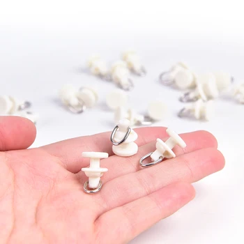 

20pcs Curtain Track Glider Rail Curtain Hook Rollers Curtain Tracks Accessories