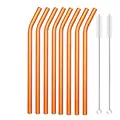 8pcs Rosegold Bent