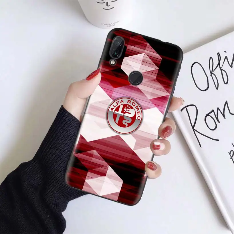 Чехол с логотипом Alfa Romeo для Xiao mi Red mi Note 7 8 K20 7S 7A 6 6A Pro S2 5 mi Play 9T CC9 E A1 A2 Lite F1 мягкий чехол для телефона - Цвет: BS299-8
