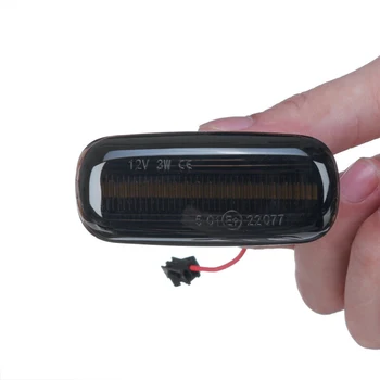 

Left/right Turn signal lights Replacement White+Amber Dynamic Side Marker