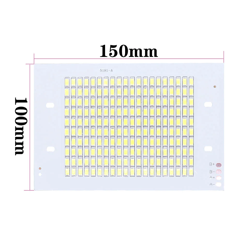 Светодиодный чип SMD5730 50 Вт 100 150 200 мощный светодиодный COB прожектор 30 36 в для