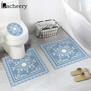 

Bathroom Wall Stickers Room Decoration Removable Toilet Sticker Wall Decals Floor Contact Paper Home Decor DIY Art Mural Film