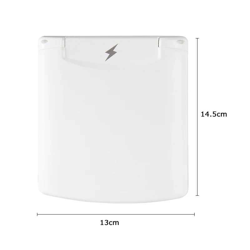 RV modified warehouse door external mains borrowing power socket door waterproof 86 boxes borrowing power socket