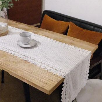 

Lace tablecloth table decoration long tablecloth dinner party tablecloth beautiful simple lace fabric