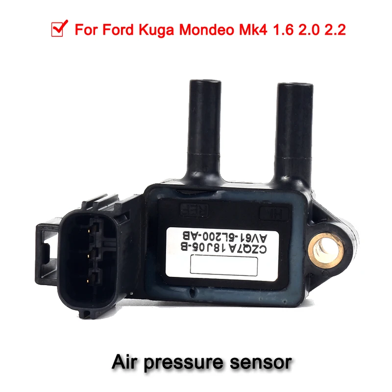 

Intake Air Pressure Sensor Tdci Diesel Dpf Pressure Sensor Av61-5l200-Ab Av615l200ab For Ford Kuga Mondeo Mk4 1.6 2.0 2.2