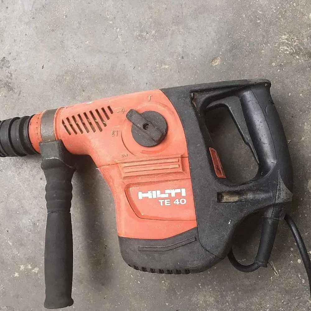 HILTI TE40 original y alemán, martillo eléctrico, taladro de impacto, tres  funciones y multiusos, genuino|Accesorios para herramientas eléctricas| -  AliExpress
