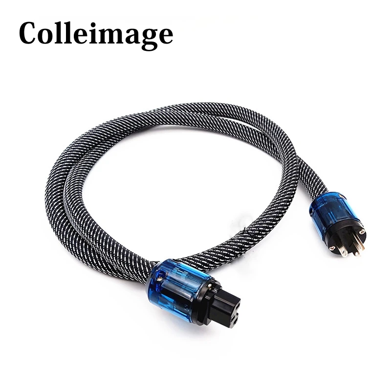 Hi End Furukawa PCOCC Audio Mains Power Cable Cord EU Schuko Power Plug