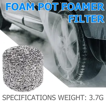 

1pc Stainless Steel Foam Lance Filter Lance Mesh Tablet Foam Generator for Cleaning Car Car Cleaning Accessories