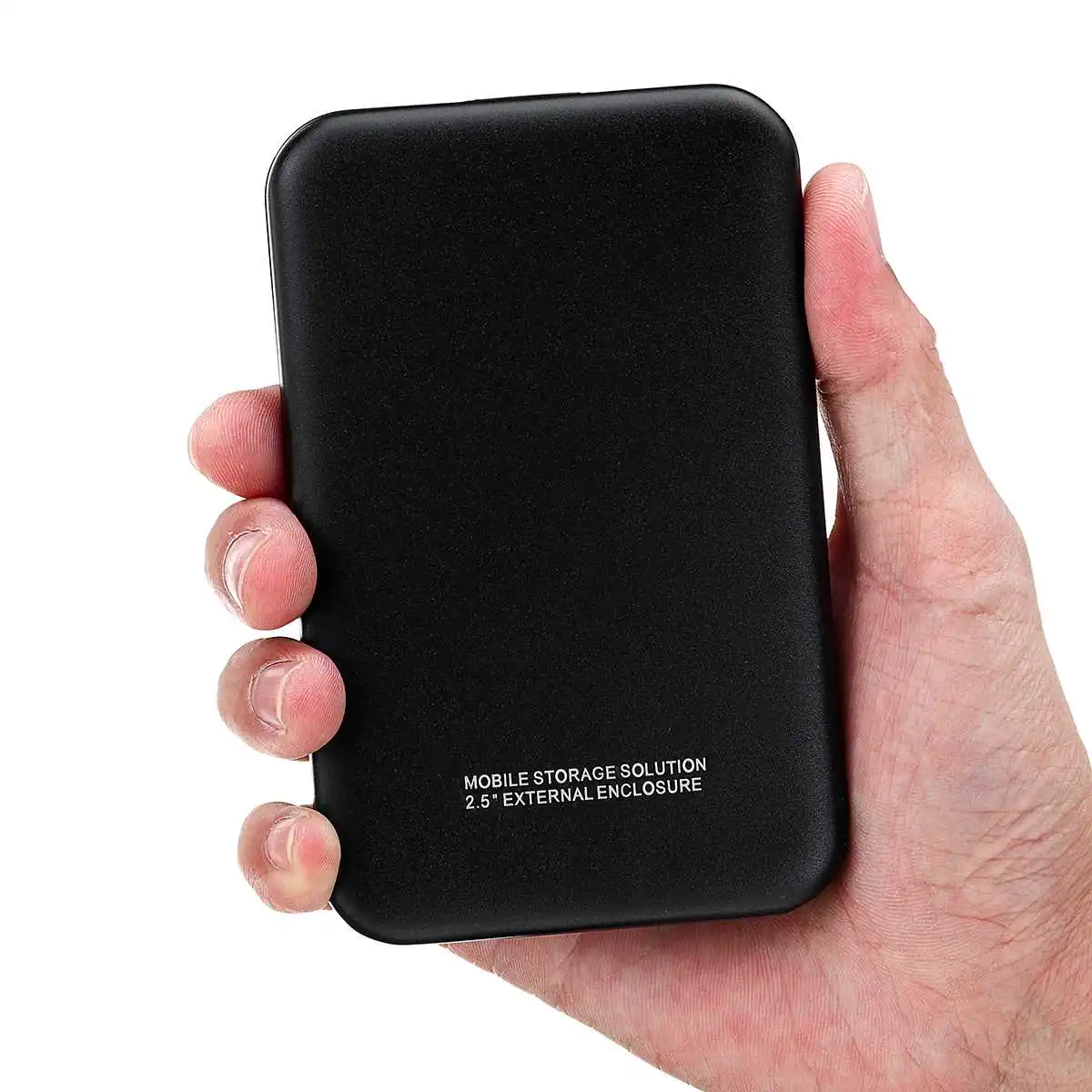 Disco Duro mecánico de 1 TB/2 TB USB 30 de alta eficiencia con 1 Cable USB compatible con HDD/SSD d