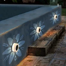 

Solar pattern light Solar light garden lawn outdoor waterproof garden decoration home outdoor pattern step light