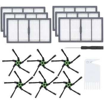 

Filters and Side Brushes for IRobot Roomba S9 (9150) S9+ S9 Plus (9550) S Series Wi-Fi Connected Robot Vacuum Cleaner